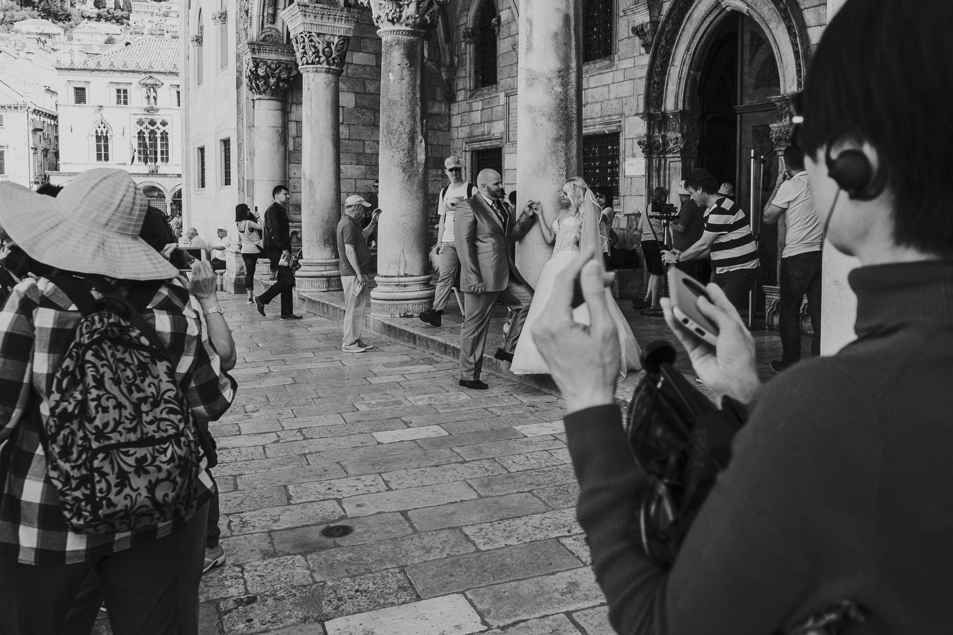 wedding day, dubrovnik